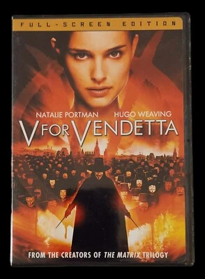 V For Vendetta DVD New Sealed Natalie Portman Hugo Weaving Stephen Rea - Image 1 of 3