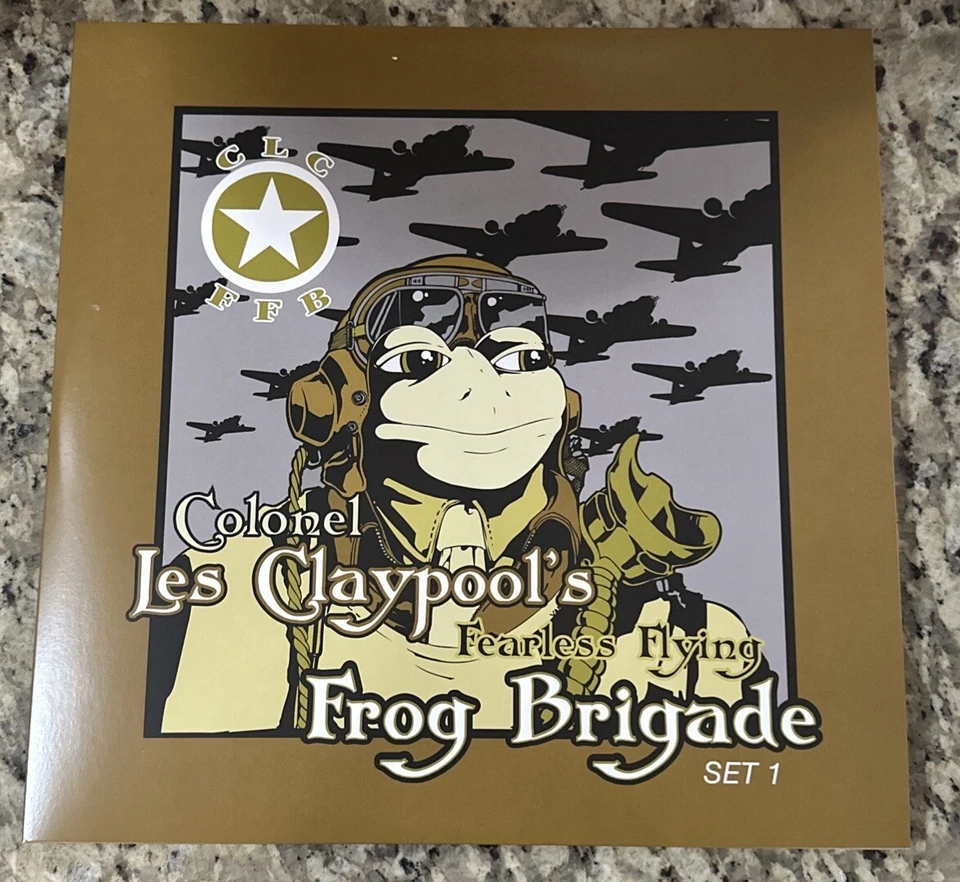 Les Claypool's Fearless Flying Frog Brigade - Live Frogs Sets 1 & 2 - 3xLP Vinyl - Image 1 of 4