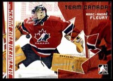 2006-07 BETWEEN THE PIPES MARC-ANDRE FLEURY TEAM CANADA #120