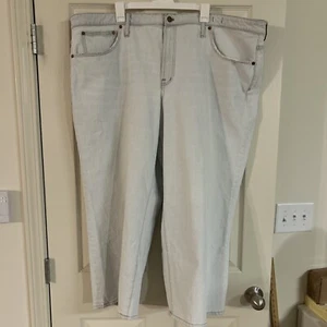 Madewell Jeans Womens 26W Blue Denim The Perfect Vintage Jean Wide Leg NWT - Picture 1 of 4