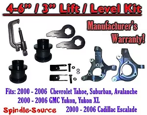 4"-6" / 3" Lift Kit Spindles Spacer TOOL Keys EXT FOR 00- 06 Chevrolet GMC 1500 - Picture 1 of 1