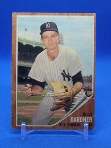 1962 Topps Billy Gardner #338 Poor - Picture 1 of 2