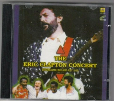 THE ERIC CLAPTON CONCERT - 1986 BIRMINGHAM ENGLAND Rare  Disc VCD - Video Cd -  - Image 1 of 2