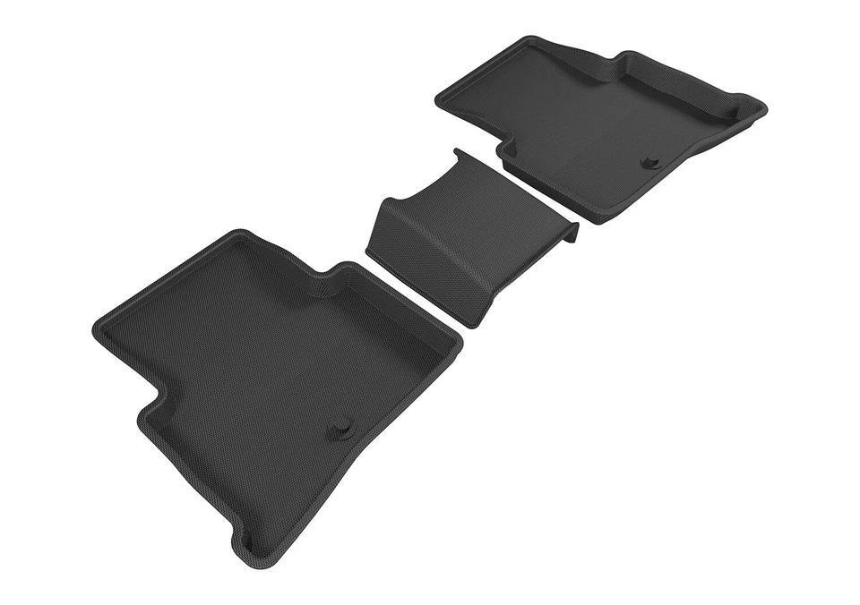 3D MAXpider Kagu 2nd Row Floor Mats for 17-22 Kia Sportage-Black Foto 1 de 1