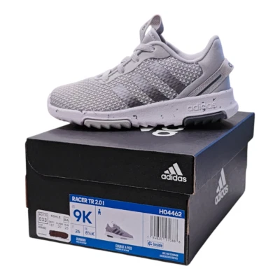 Adidas Baby Racer TR 2.0 H04462 Zapatos para Correr para Niños y Niñas, Gris Foto 1 de 4
