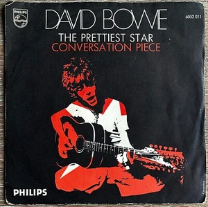 DAVID BOWIE - THE PRETTIEST STAR - 7" 45 RPM FIRST EDITION ITALY 1970 - EX/VG+ - Picture 1 of 4