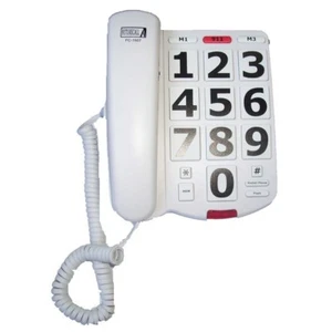 Teléfono de botón grande amplificado Future Call - Teléfono de botón grande difícil de escuchar - Imagen 1 de 1