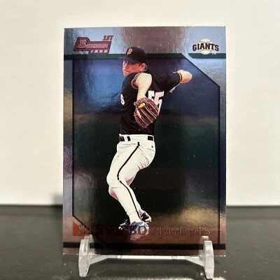 1996 Bowman Foil Steve Bourgeois Giants 1st Bowman #230 - Image 1 of 2