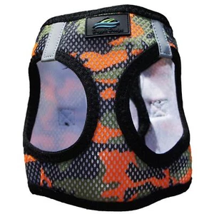 American River Choke Free Dog Harness Camouflage - Orange Camo Sizes XXS-3XL - Picture 1 of 4