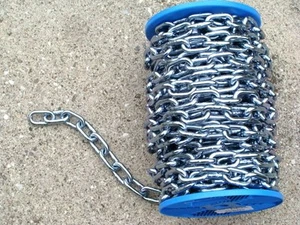 Catena genovese zincocromata Made in Italy Thule - Konig da 8 mm di spessore - Foto 1 di 1