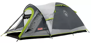 Coleman Darwin 2+ Tent Grey Camping Outdoors Festival Easy Pitch - Picture 1 of 9