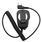 2 Pin  Ptt Speaker Mic Walkie Talkie Accessories For  Uv5r 888S For  For9749
