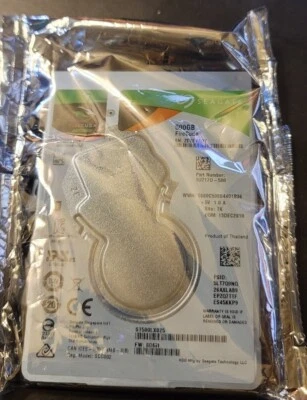 SEAGATE  FIRECUDA 500GB 128MB SATA 2.5" SSHD HYBRID-SSD DRIVE ST500LX025 - Image 1 of 4