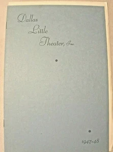 SELTEN 1947-48 "Claudia" Dallas Little Theatre Spielzettel mit Bonus Erweiterungsplan - Bild 1 von 5
