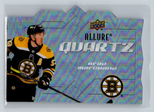 2022-23 Upper Deck Allure #AQ-BM Brad Marchand -Quartz Die Cut-Bruins