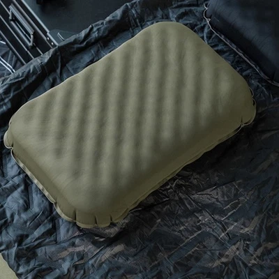 Inflatable Camping Pillow Airtight Construction Comfortable Sleep Experience - Image 1 of 4