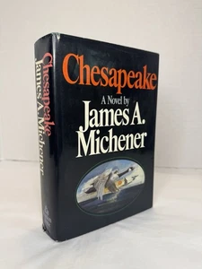 SIGNED/FIRST EDITION Chesapeake, James A. Michener 1978 HCDJ, VG - Picture 1 of 7