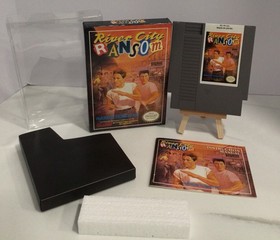 River City Ransom Nintendo NES Authentic Complete W/ Manual VGC RARE