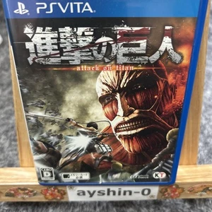 PS VITA Cartridge SONY Attack on Titan Japanese Games Shingeki no Kyojin - Picture 1 of 6