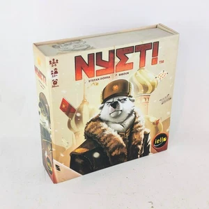 Nyet! Trick Taking Board Card Game MISSING 2 TOKENS Iello Stefan Dorra 2015 - Picture 1 of 8