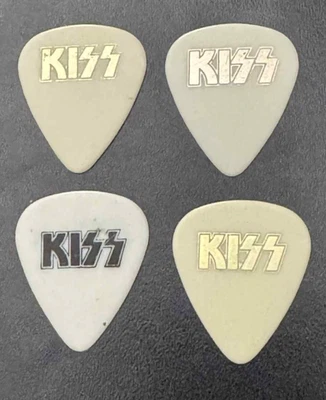 Rare Vintage GENE SIMMONS / KISS Various Tours Guitar Picks #13 !! - Image 1 of 2