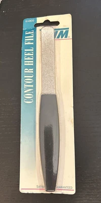 Vintage TRIM Stainless Foot Heel Contour File Pedicure Nail Callus  File NOS - Image 1 of 4