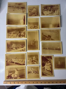 Photo bateau de croisière Furness Line Queen of Bermuda 1949 17 photos Kodak vacances - Photo 1/12