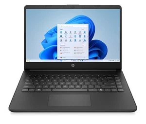 HP Essential Laptop Computer 14" HD Intel N-series 4 GB memory;64 GB eMMC - Afbeelding 1 van 4