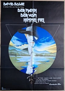 The Man Who Fell to Earth ORIGINAL Germany A1 POSTER David Bowie Vic Fair art! - Bild 1 von 3