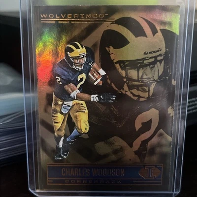 2022 Panini Chronicles Draft Picks - Illusions Charles Woodson #18 Bronze - Image 1 of 2