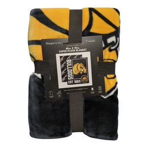 Logo Brands NCAA Super Plush Blanket, 60inx70in, Bowie State University - Foto 1 di 2