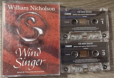 THE WIND SINGER - William Nicholson : 2 x Audio Cassettes - Abridged VGC - Image 1 of 4