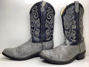 BOTAS DE COLECCIÓN PARA HOMBRE EDAD DE HIERRO VAQUERO TRABAJO PUNTERA DE ACERO GRIS TALLA 12 EE - Imagen 1 de 10