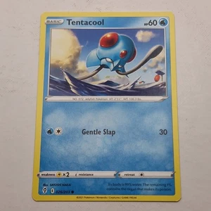 Tentacool Pokémon Card 026/203 Evolving Skies 2021 Basic Common Water - Picture 1 of 6