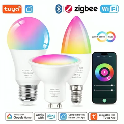 RGB Bulb Led Light 16 Colour Changing Remote Control  B22/E27 Bayonet/Screw Lamp - Image 1 of 4