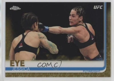 2019 Topps Chrome UFC Gold /50 Jessica Eye #82 - Image 1 of 2