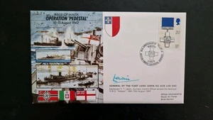 1992 JS/50/42/9 Operation Pedestal signed Lord Lewin No 503 of 750 - Picture 1 of 4