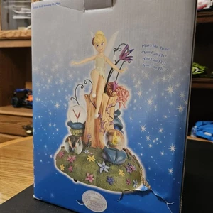 Globo de nieve mágico musical Tinker Bell Among Fireflies Disney "You Can Fly" CiB - Imagen 1 de 11