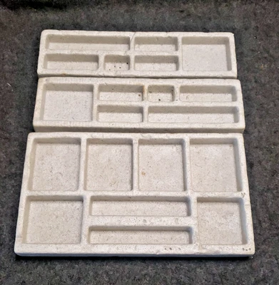 3 bandejas de piezas de espuma juego de mesa Fortress America 1986 Milton Bradley........ (SB8) Foto 1 de 4