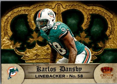 2012 Panini Crown Royale #50 Karlos Dansby Retail - Image 1 of 2