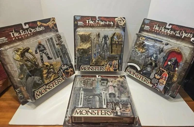Juego completo de cuatro Todd McFarlane’s MONSTERS 1998 de colección serie 2 Foto 1 de 4