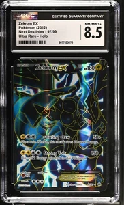 CGC 8.5 Zekrom EX 97/99 Full Art Next Destinies Pokémon Card - Picture 1 of 2