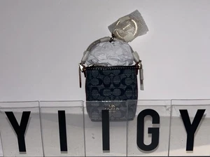 ๐ผ๐ฆ Coach C8223 ๐ผ๐ฆ Mini Val Duffle Bag Charm In Signature Chambray ๐ผ D30o2 - Picture 1 of 7