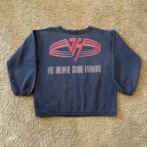 Vtg Van Halen For Unlawful Carnal Knowledge 1992 Tour Sweatshirt Small Rock USA - Picture 1 of 4