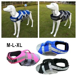 Dog Swim Life Jacket Pet Safety Vest Saver Swimsuit for Swimming Pet Supply - Picture 1 of 4