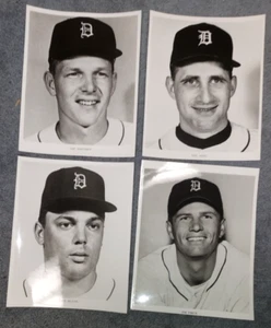 1968 Detroit Tigers 7 Different 8x10 Team-Issued Head Shots EX w/Free Shipping - Picture 1 of 2