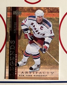 2007-08 Upper Deck Artifacts Silver #105 Mark Messier￼ /100 New York Rangers HOF