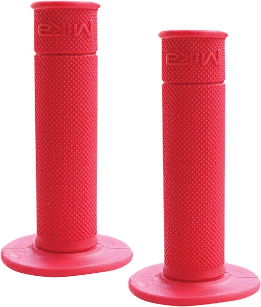 MIKA METALS 1998-2002 400 SX 4-Stroke KTM GRIPS 50/50 WAFFLE RED GRIPS-RED - Image 1 of 1