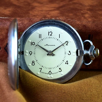 Soviet Stopwatch Vintage Mechanical Stopwatch Soviet Era Made in USSR Serviced - Image 1 of 4