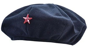 Revolutionist Guevara Cuban Marxist Communist Russian Ultra Left Hat Cap Beret  - Picture 1 of 1